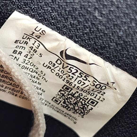 Nike Air Force 1 Low X Undefeated Wild Berry Celestine Blue Patent US 14 - Picture 10 of 10